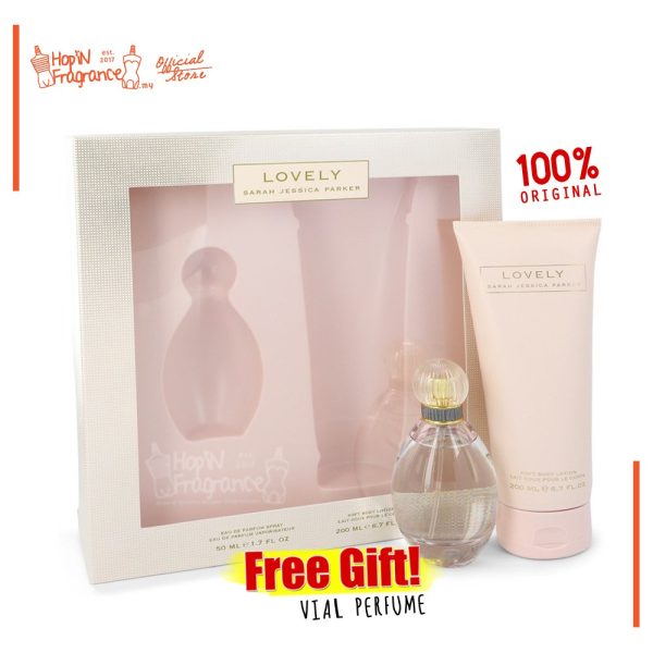 ORIGINAL Sarah Jessica Parker Lovely EDP 50ML Gift Set
