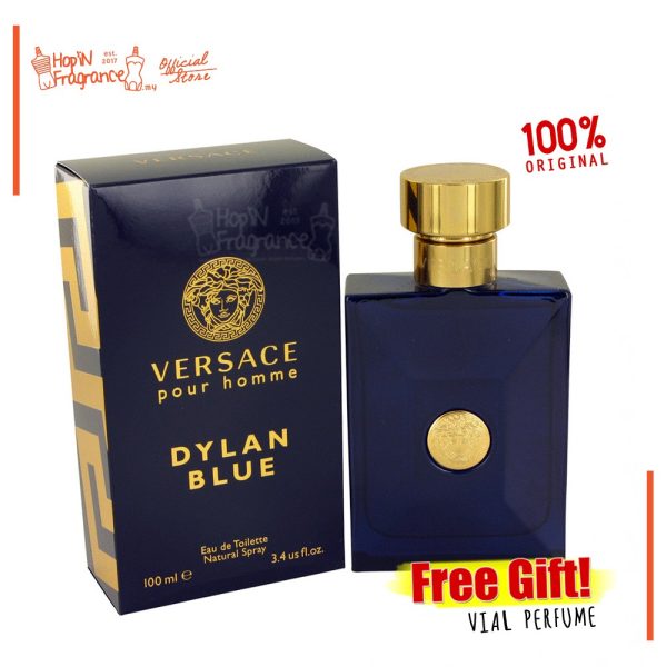 ORIGINAL Versace Pour Homme Dylan Blue 100ml EDT Perfume