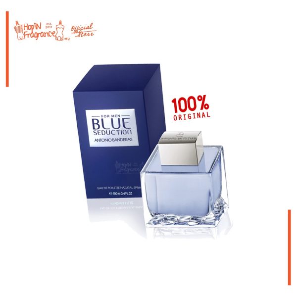 ORIGINAL Blue Seduction By Antonio Banderas EDT 100ml Perfume