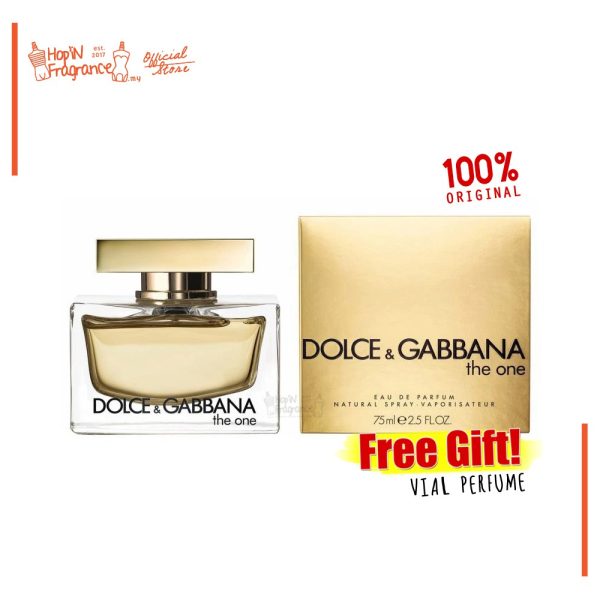 (WHOLESALE) Dolce & Gabbana The One EDP 75ML - 100% ORIGINAL