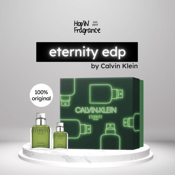 ORIGINAL CK Eternity EDP by Calvin Klein 100ml +30ml EDP Perfume Gift Set