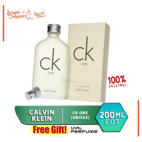 ORIGINAL CK One EDT 200ML (Unisex)