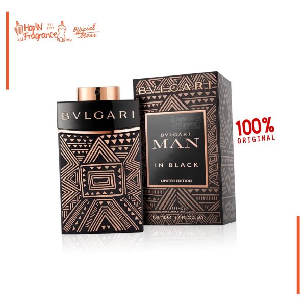 (WHOLESALE) Bvlgari Man In Black Essence 100ml EDP - 100% ORIGINAL