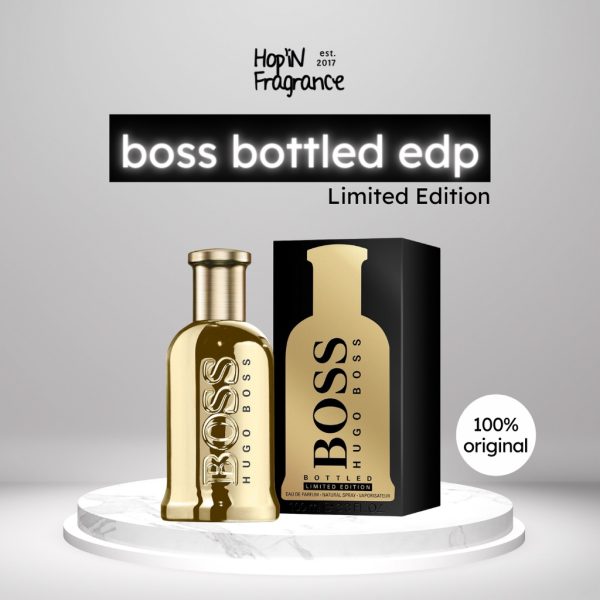 ORIGINAL Boss Bottled Eau De Parfum Limited Edition 100ML EDP Perfume - 100% Authentic