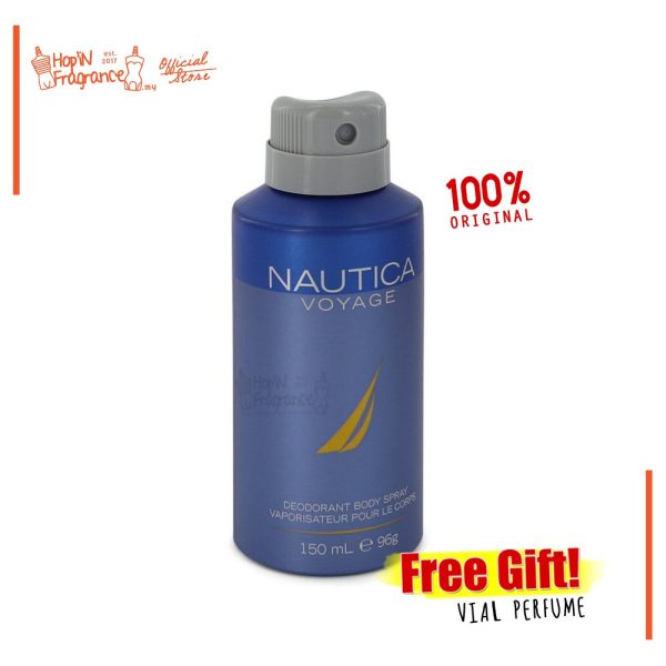 ORIGINAL Nautica Voyage 150ml Deodorant Body Spray